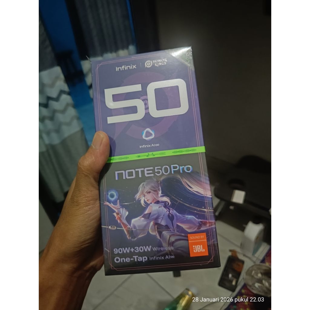 infinix not 50 pro 8/256gb new segel