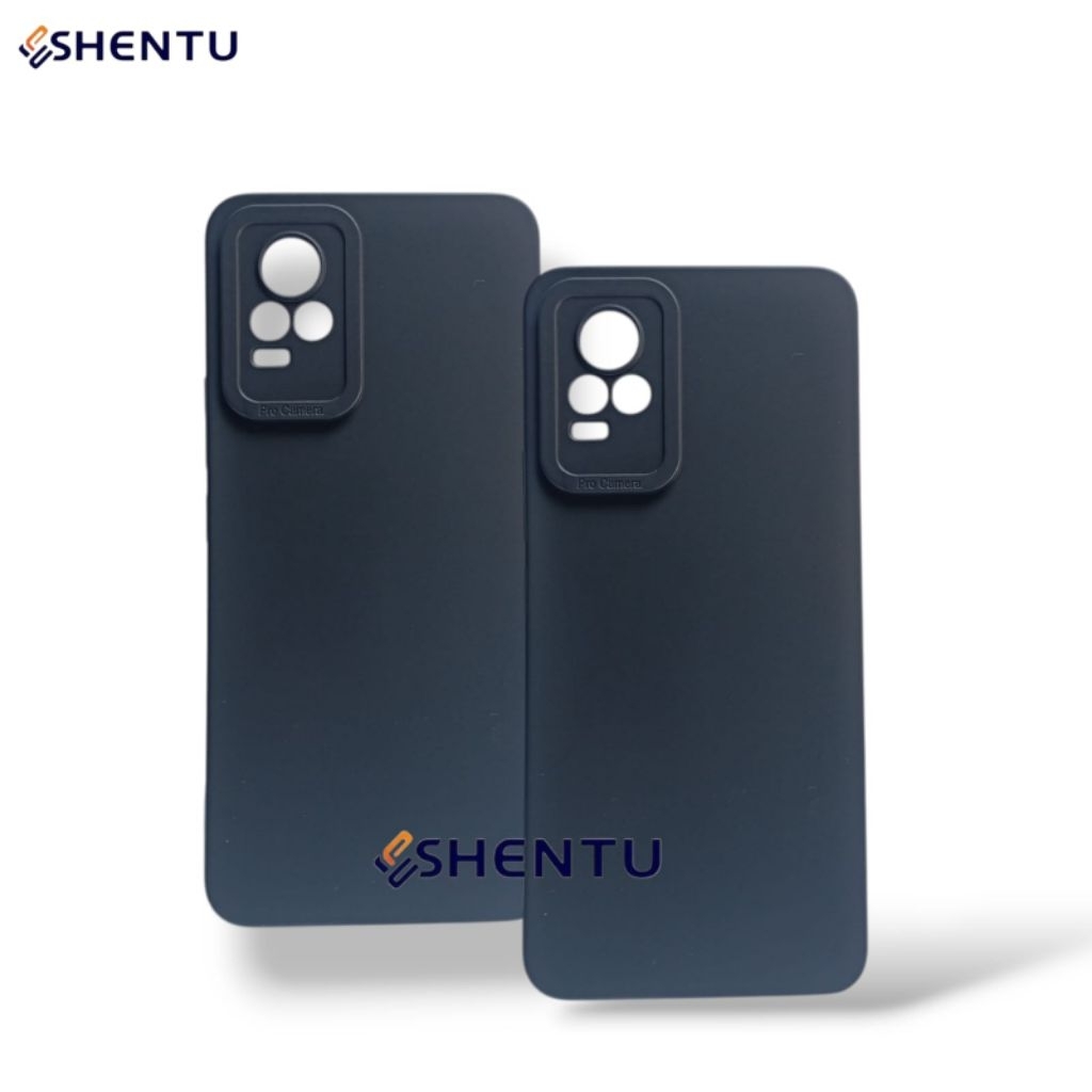 Case Vivo V20 / V21E Softcase Black Matte Silikon