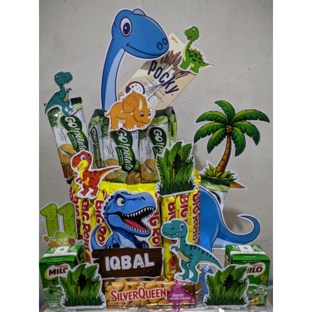 snack tower bebas request karakter