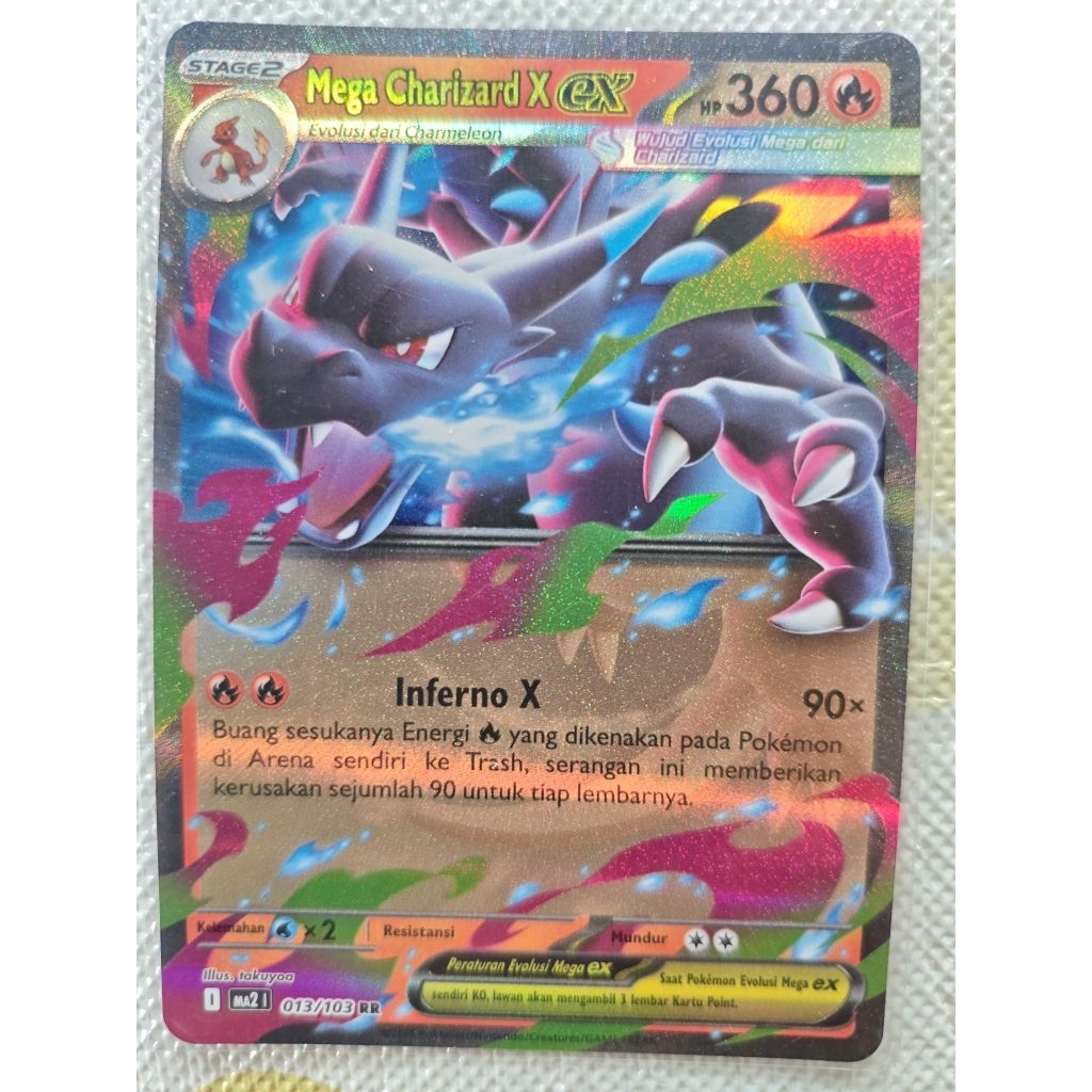 Mega Charizard X EX RR 013/103