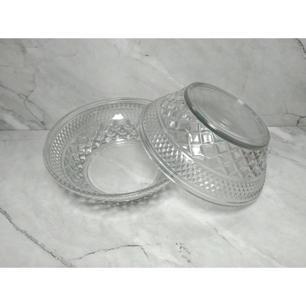 MANGKOK KACA KEDAUNG LF 200 22 CM / MANGKOK LAUK / MANGKOK ES BUAH - KEDAUNG
