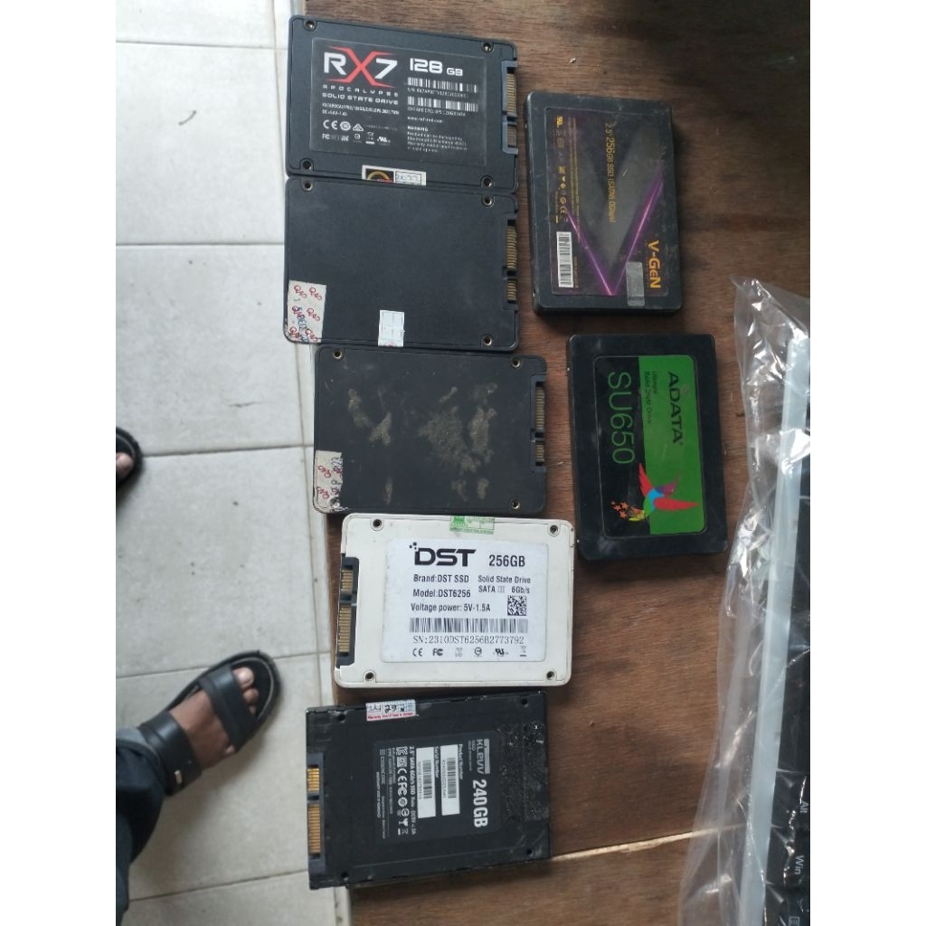 SSD rusak gan berbagai tipe dan kapasitas