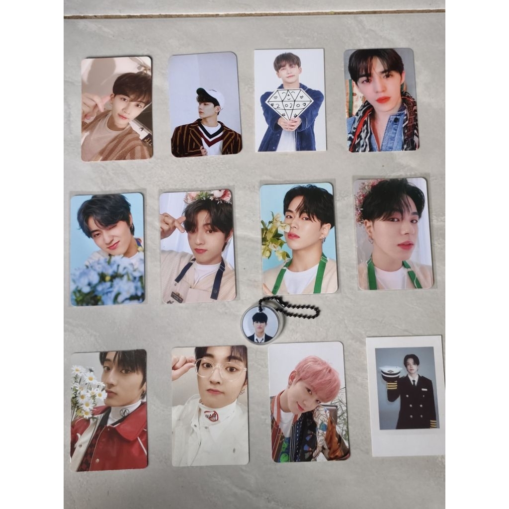 seventeen treasure photocard jeonghan scoups haruto jaehyuk asahi mashiho henggarae benefit mecima s