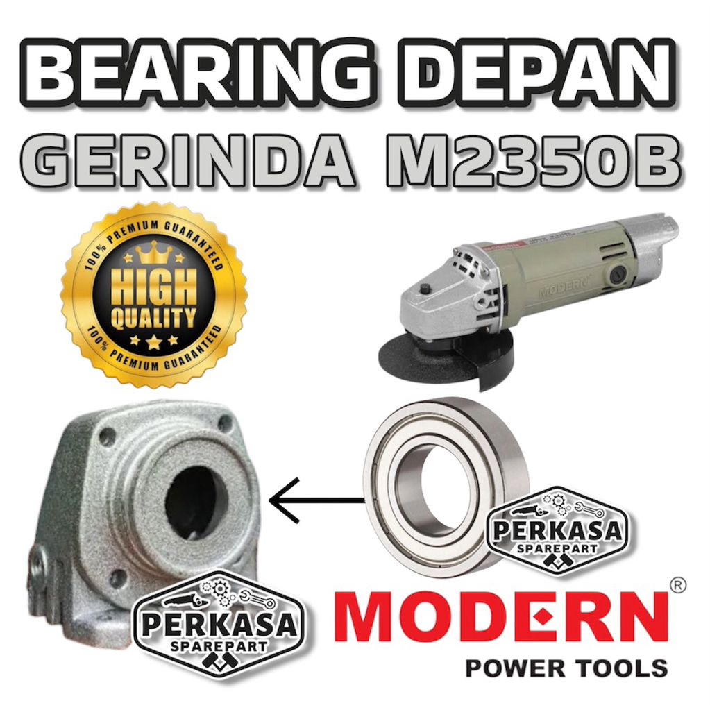 BEARING DEPAN KEPALA GERINDA MODERN M2350B LAHER KLAHER LAHAR LAHAR DEPAN KEPALA DI SPINDLE AS GERIN