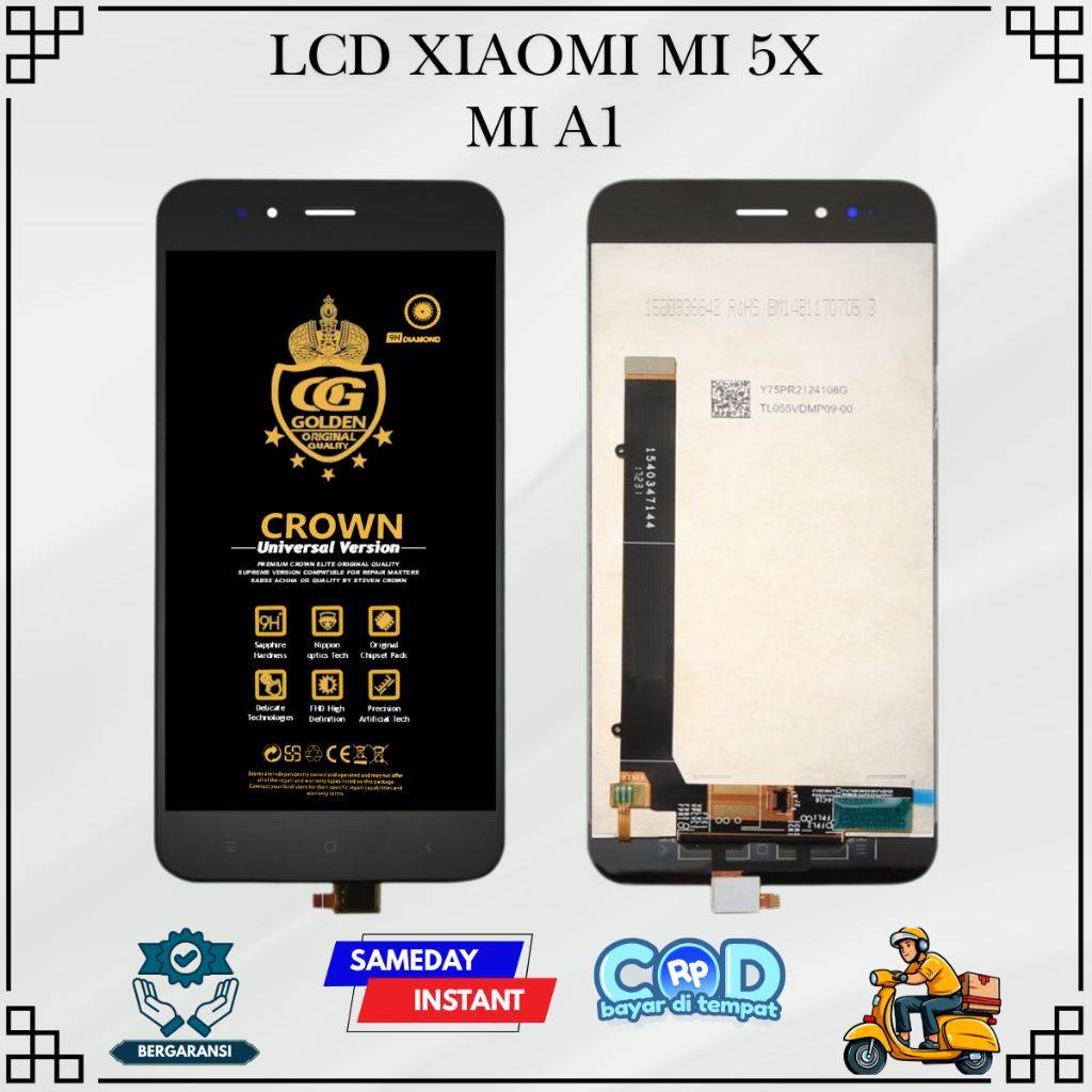 LCD XIAOMI MI 5X / MI A1 TOUCHSCREEN FULLSET COMPLETE ORIGINAL