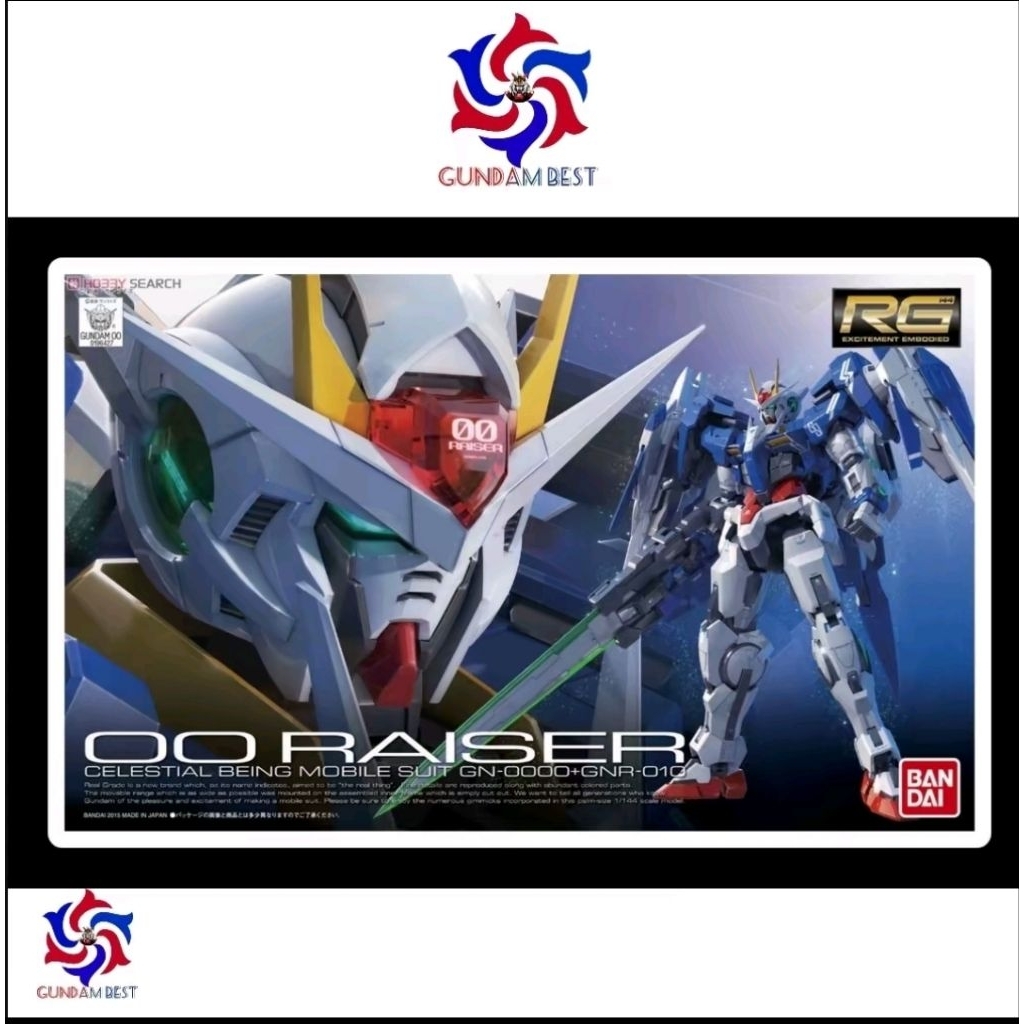 RG OO Raiser Gundam Bandai
