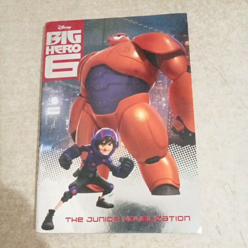 Buku Disney BIG HERO 6: THE JUNIOR NOVELIZATION