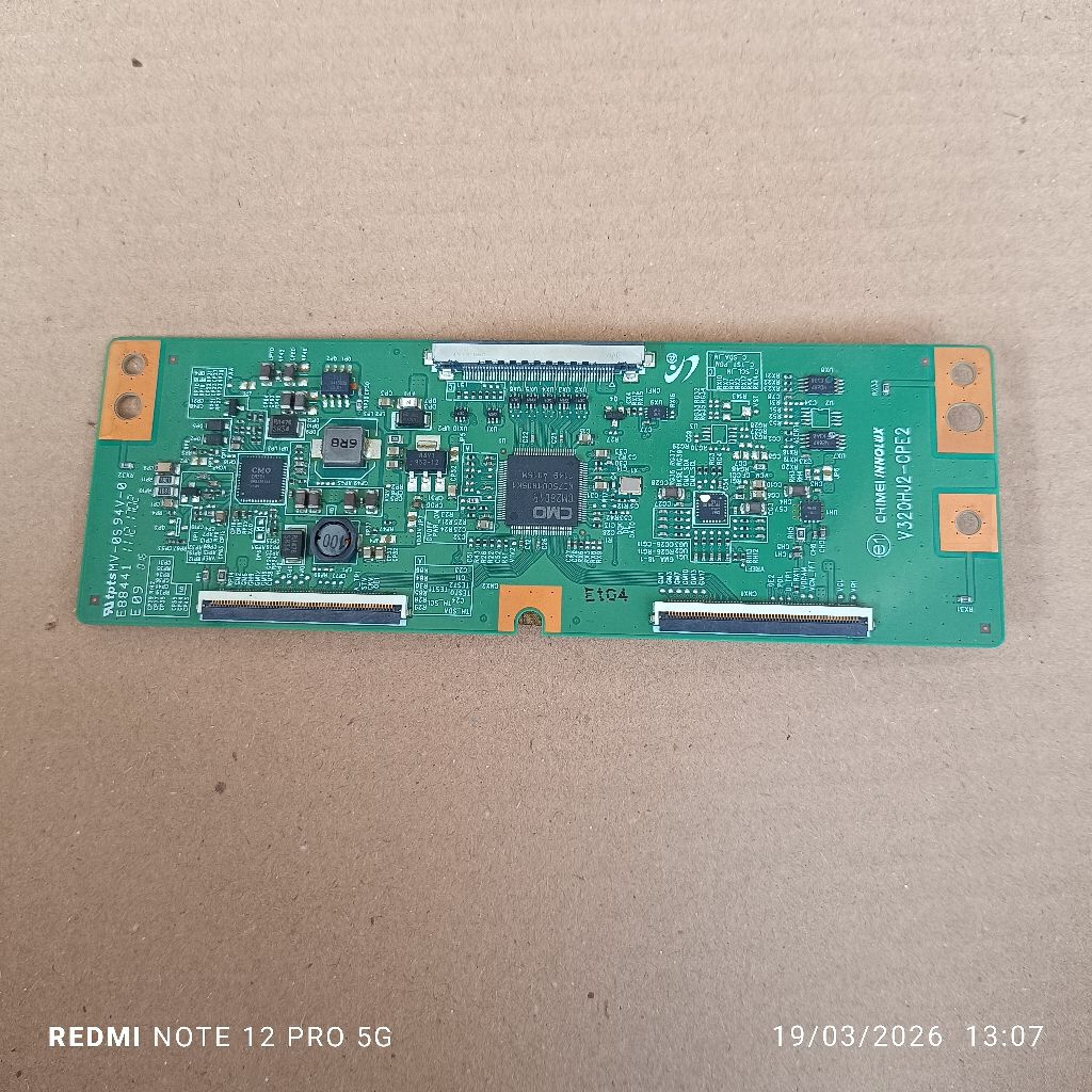 tikon tcon ticon asli cabutan led tv samsung UA32EH5000 UA32EH5000M normal