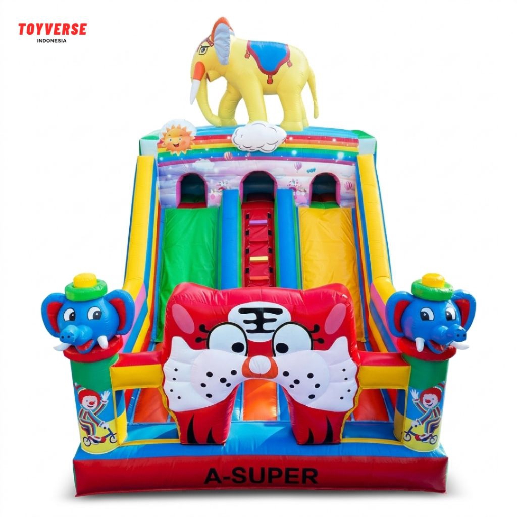 Istana Balon 4x6 Karakter Animal - Gajah