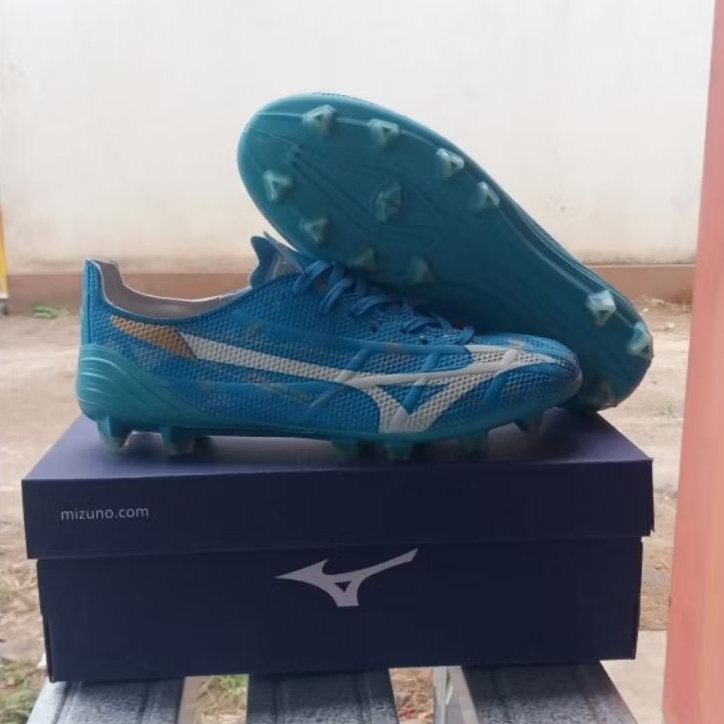 NEW DEALS Sepatu Bola Mizuno Rebula Pink Putih Kualitas Premium Grade Ori Bisa COD