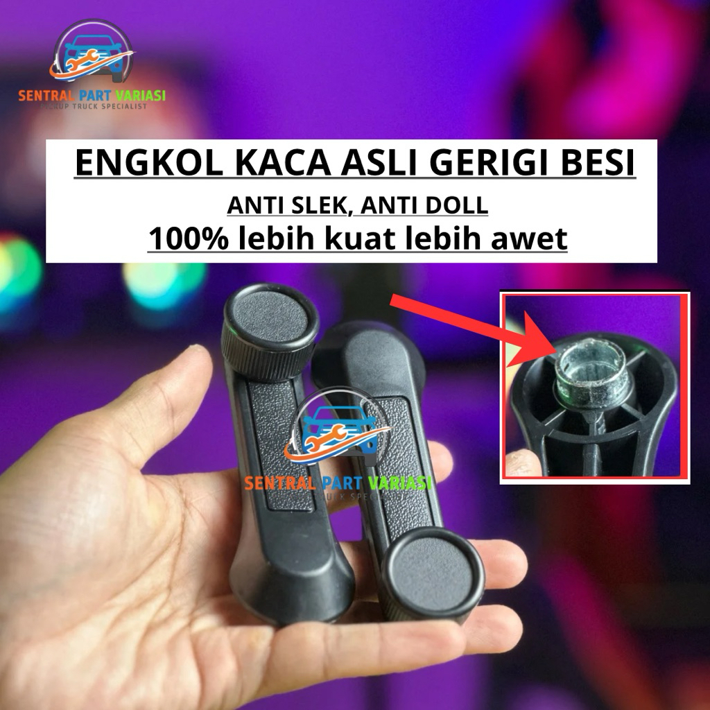 PUTARAN KACA MOBIL PANTHER KOTAK FULL GEAR BESI /ENGKOL PUTARAN KACA PINTU MOBIL PANTHER
