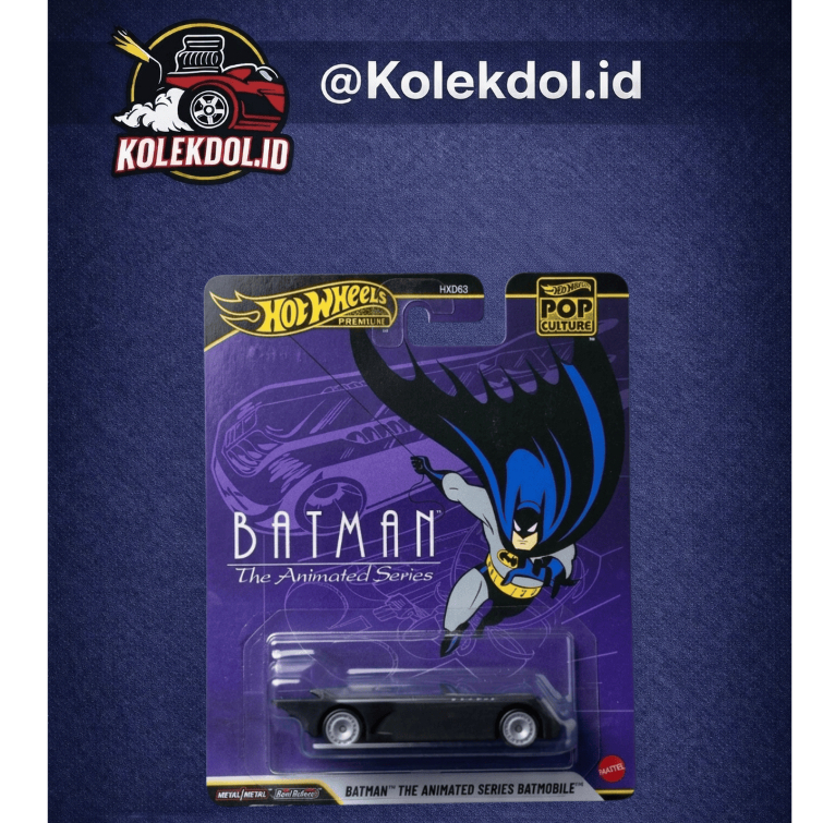 Hot Wheels Premium -  Pop Culture  Batman The Animated Series Batmobile