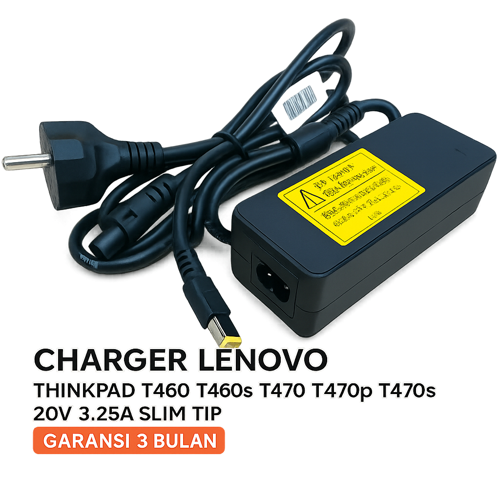 Cara Memasang Charger Lenovo ThinkPad 65W