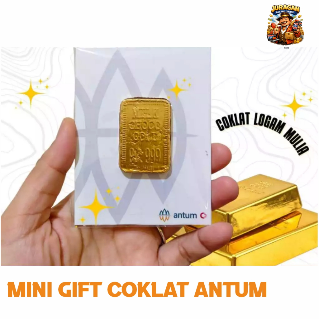 COKLAT ANTUM Emas Mini Gift Souvenir Angpao Imlek Natal Lebaran Seserahan Ulang Tahun Kondangan Nika