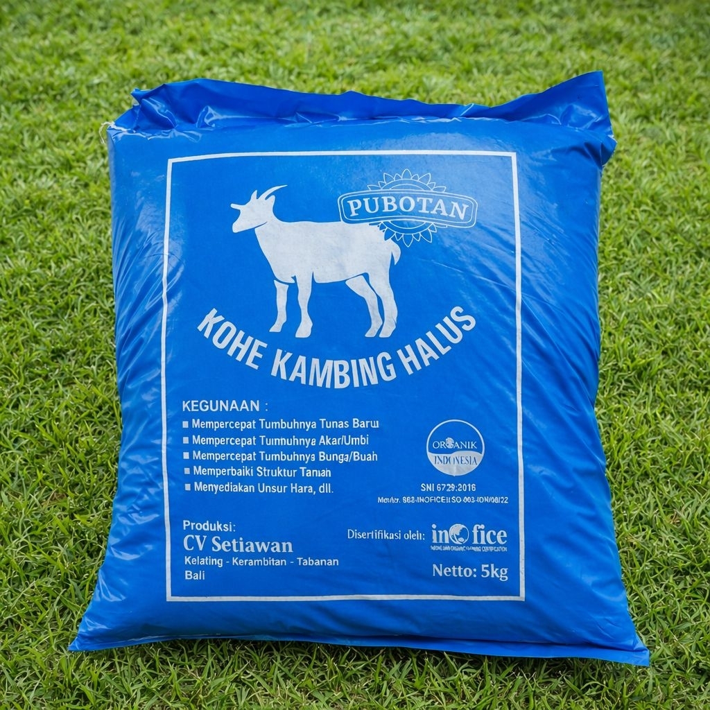 Kohe Kambing Halus Fermentasi Berat ± 5kg