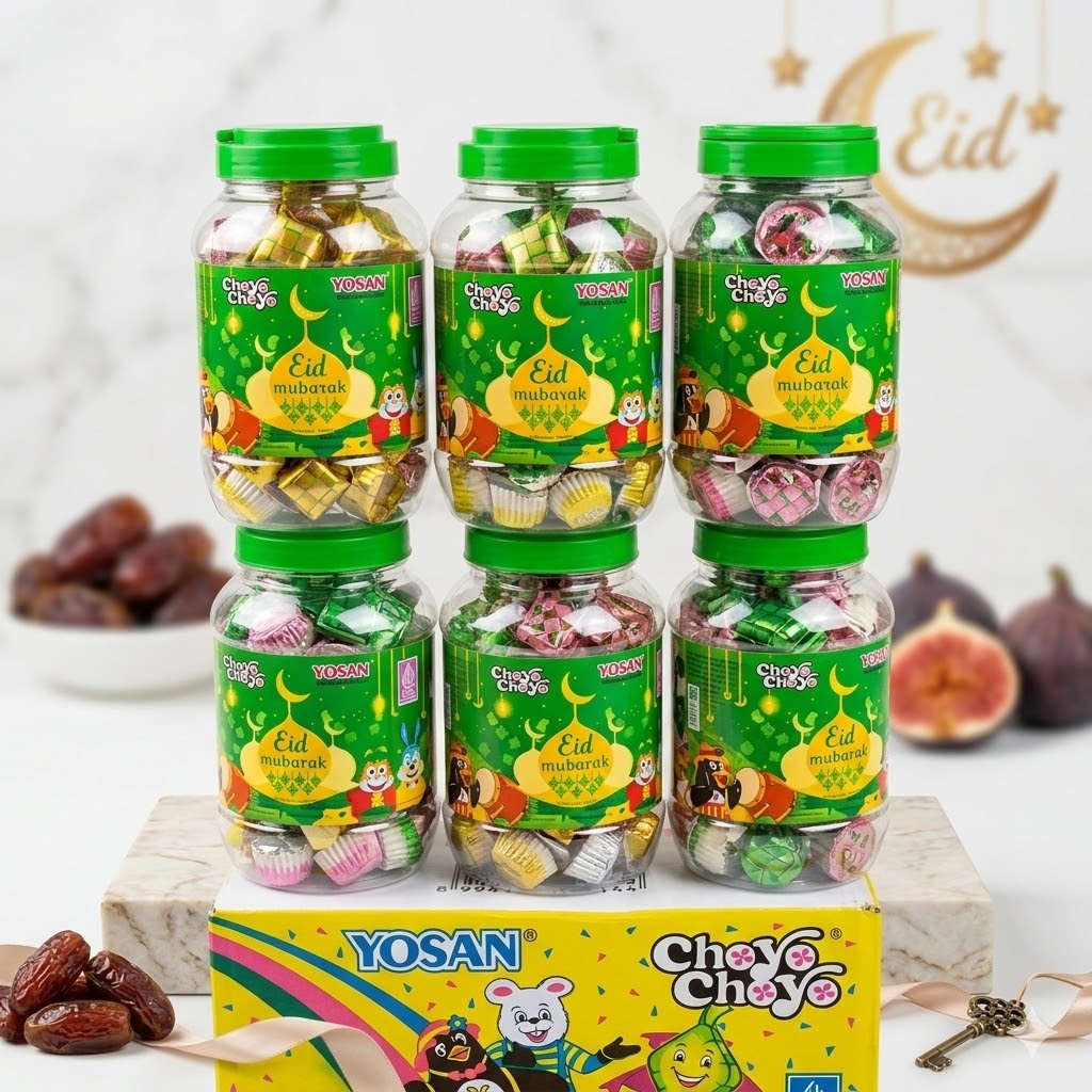 Coklat Choyo Yosan Toples isi 60 pcs exp 2027