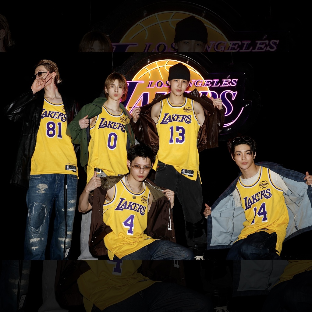 JERSEY BASKET CORTIS X LAKERS CUSTOM NAMA & NOMOR