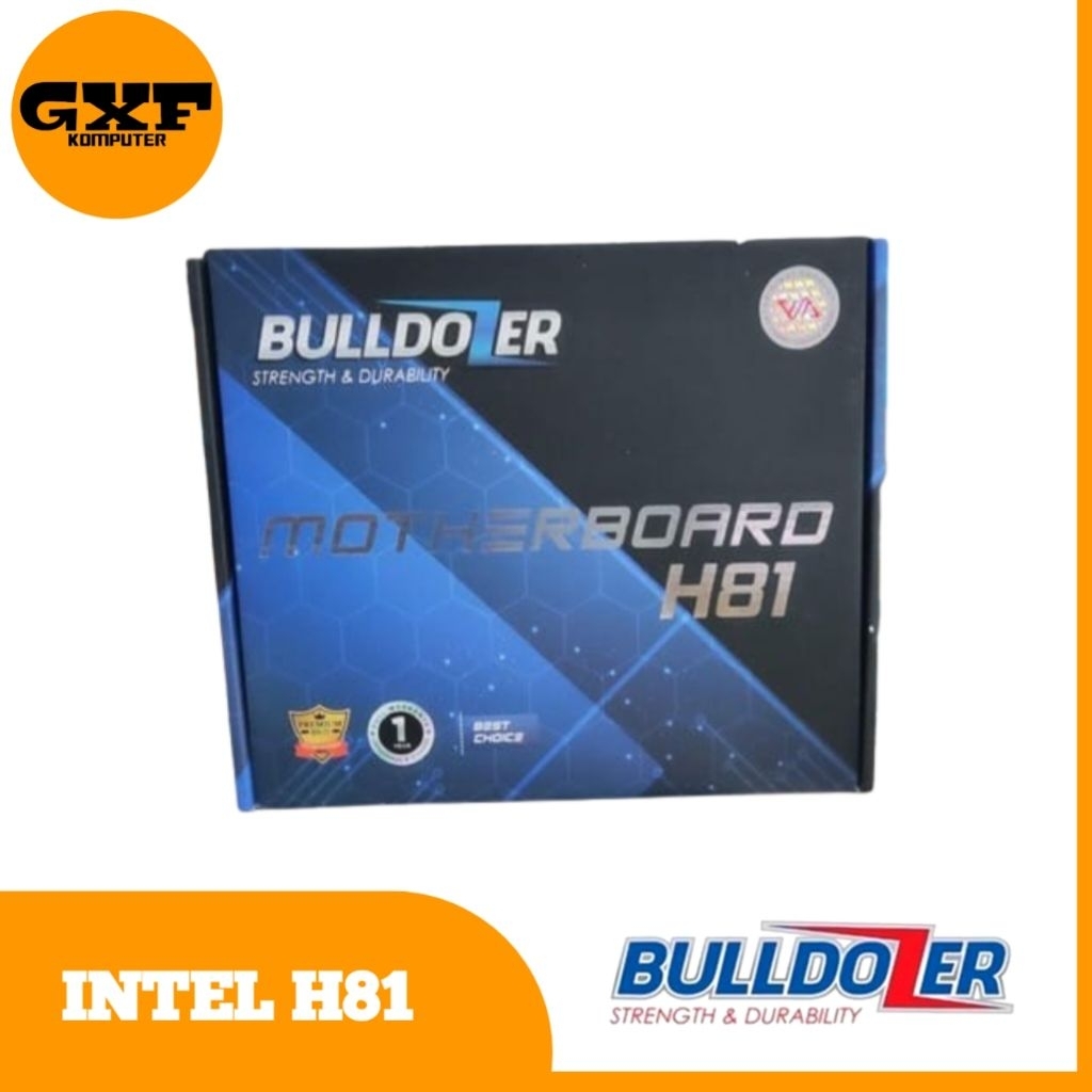 MOTHERBOARD BULLDOZER H81 LGA 1150 NVME