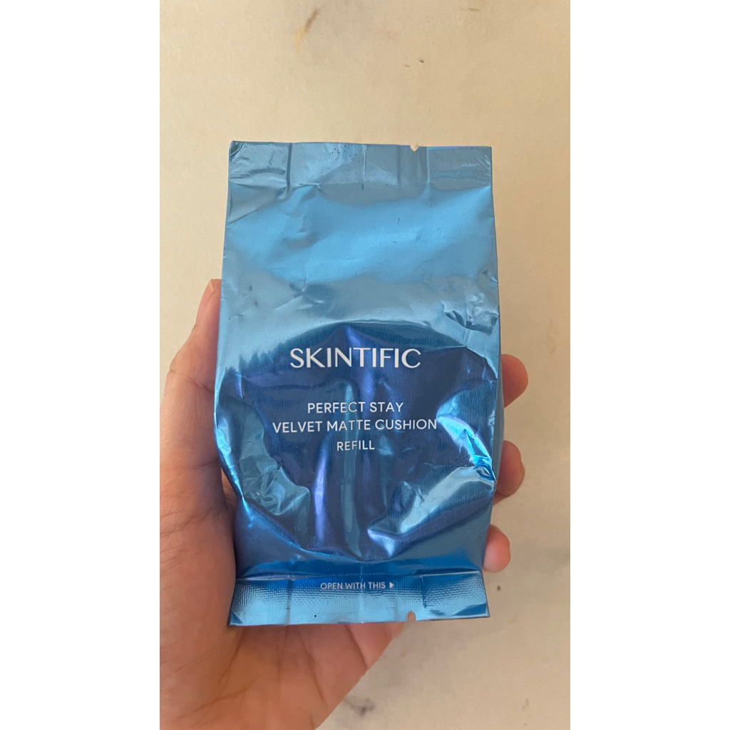 Skintific velvet matte cushion refill 05 Sand