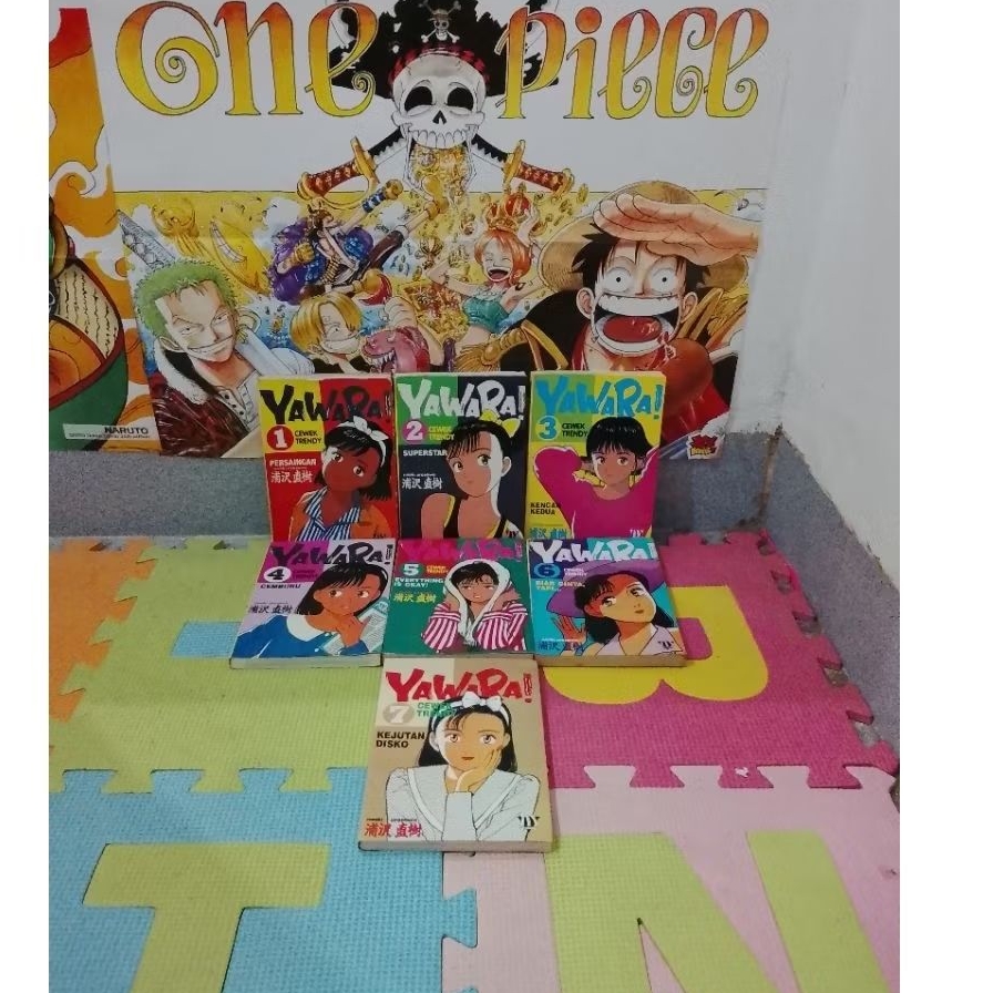 komik full set yawara 1-7