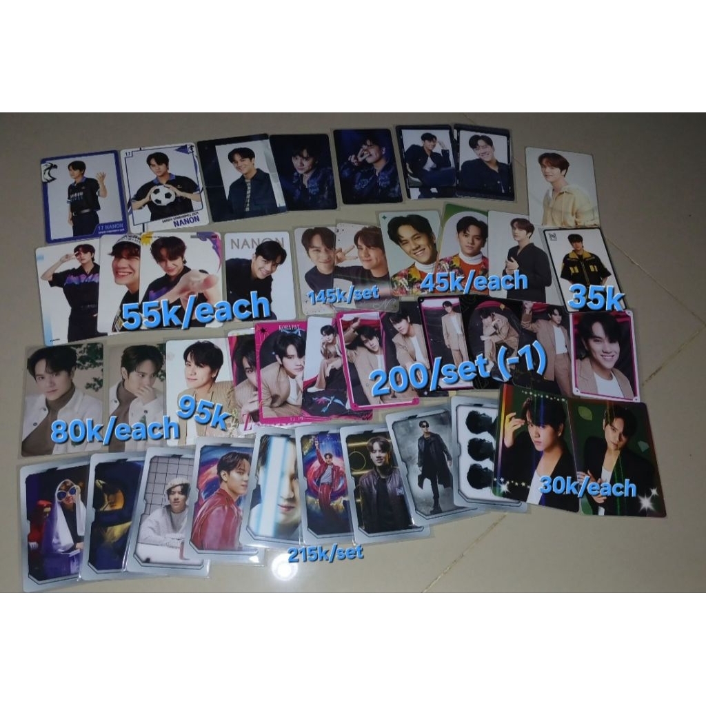 WTS want to sell photocard Nanon GMMTV
