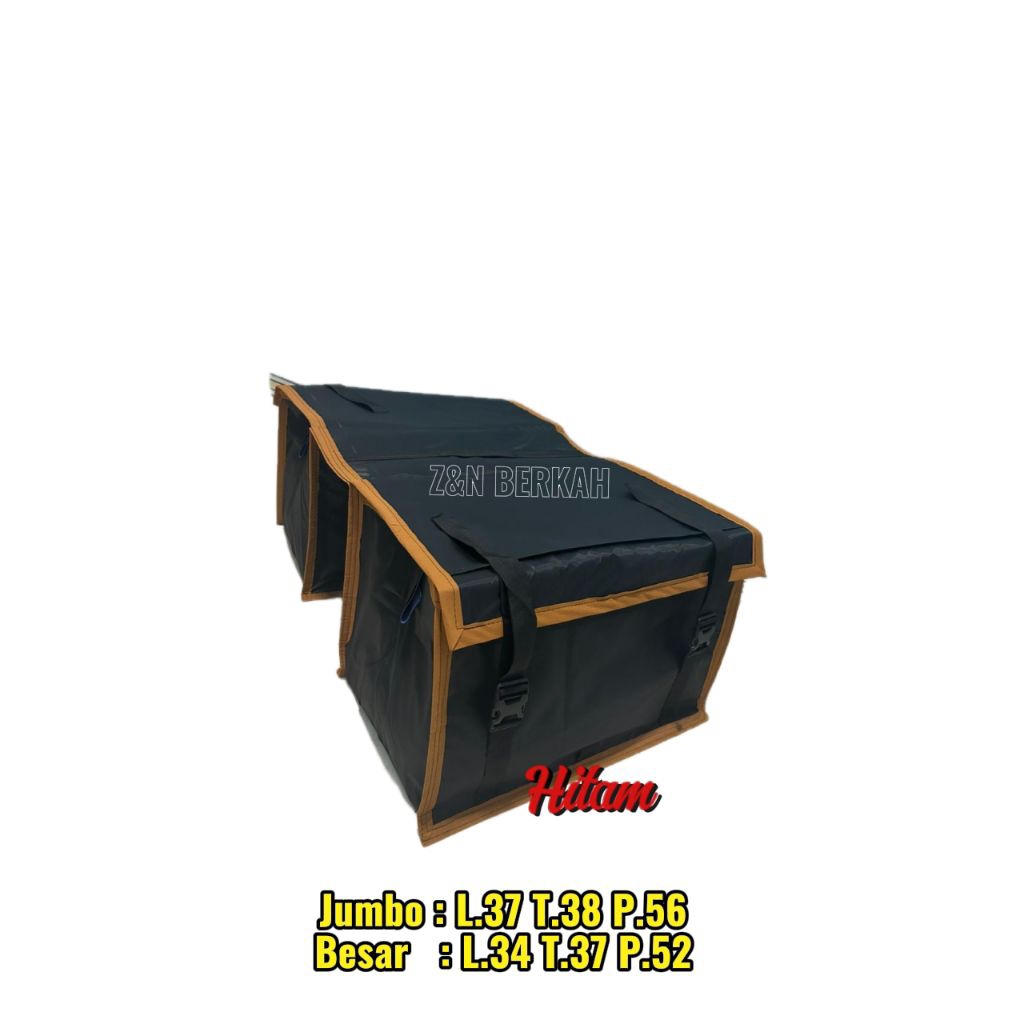 TAS KANDEK MOTOR COCOK UNTUK BAWA BARANG , KURIR,POS,SELES ,ANTI AIR, BAHAN TEBAL JAHITAN KUAT DAN R