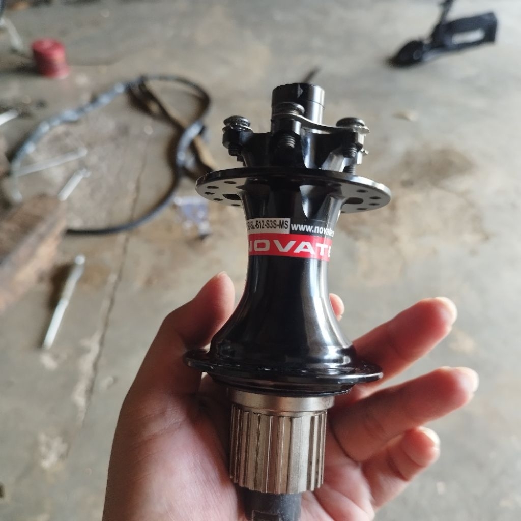hub novatec micro spline jangkrik 32hole