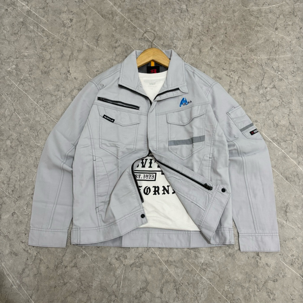 work jacket burtle hidaka size L boxy