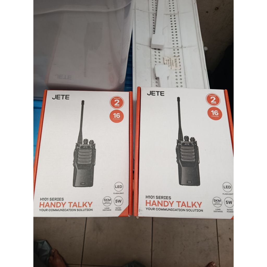 Jete H101 HT handy talky walkie talkie 2 pcs