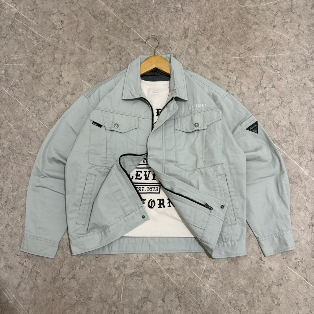 work jacket xebec chusin size L boxy