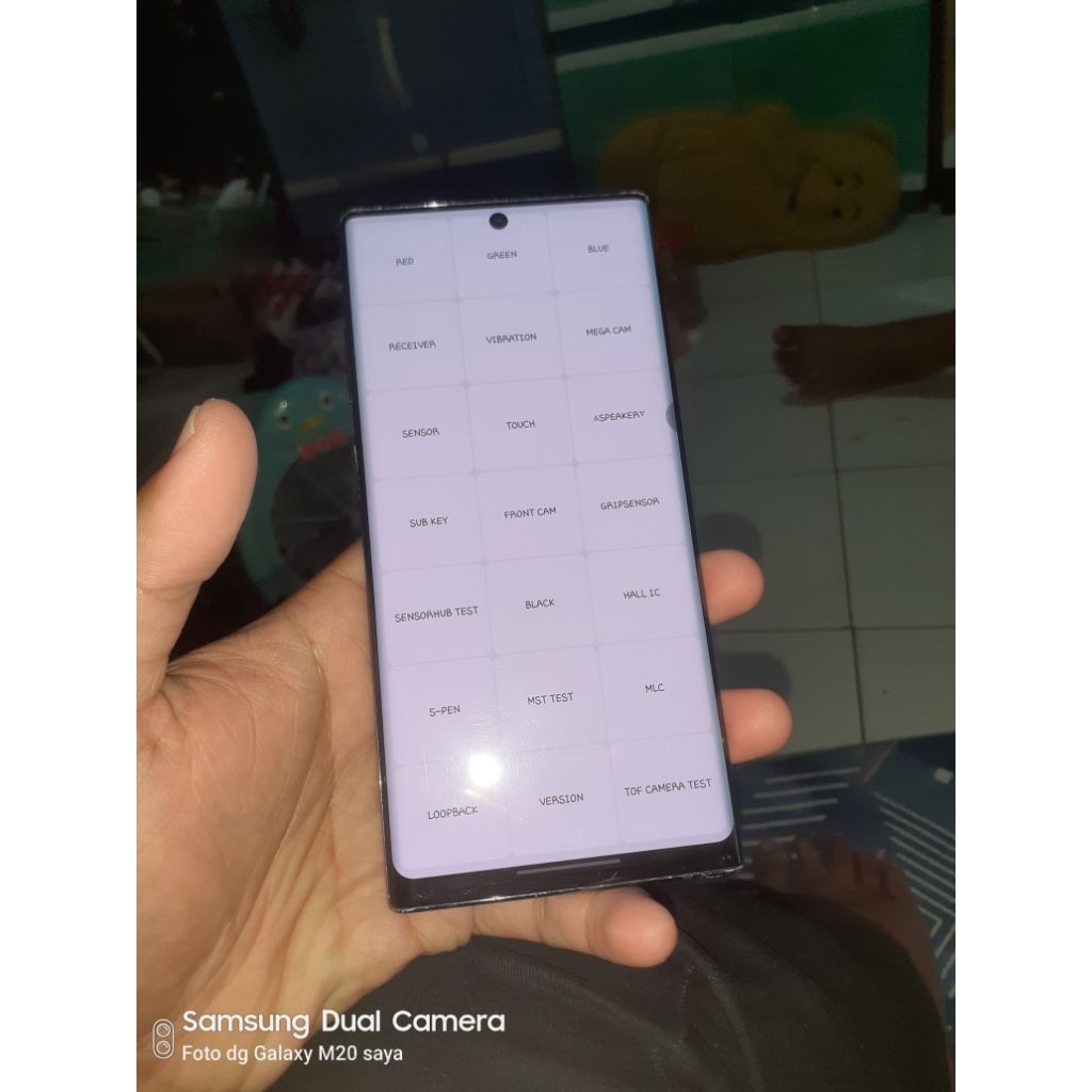 jual lcd copotan samsung note 10 plus