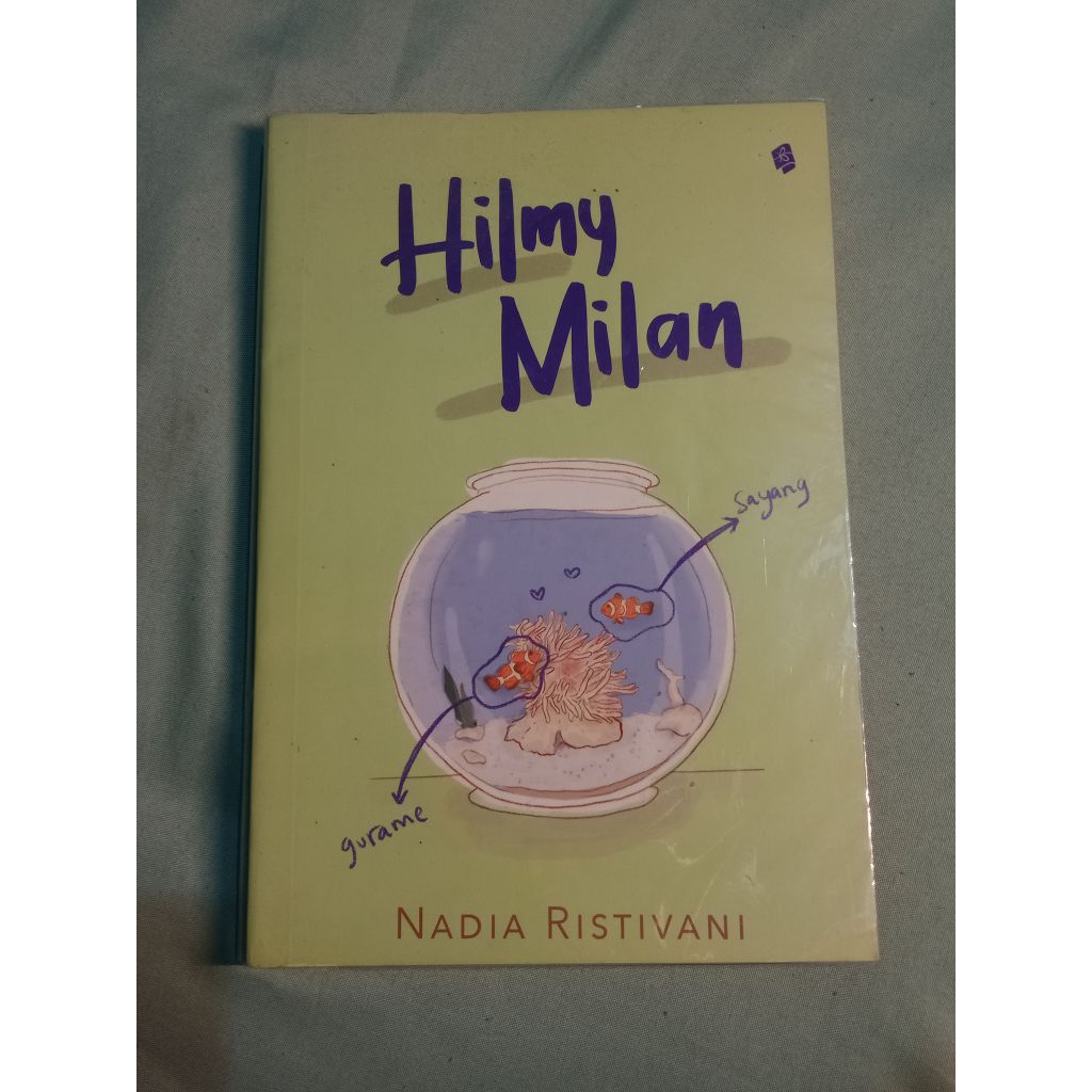 (preloved) Original ttd penulis - Hilmy Milan NADIA RISTIVANI