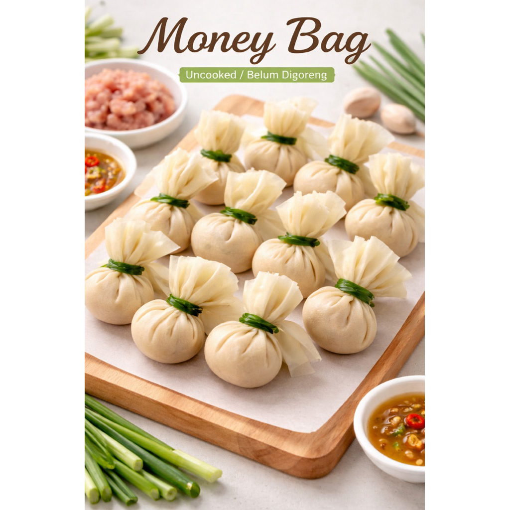 Money Bag Frozen | Dimsum | Money bag isi ayam | Frozen food