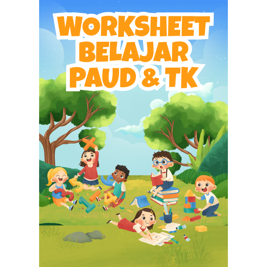 Worksheet Belajar PAUD & TK Lengkap PDF