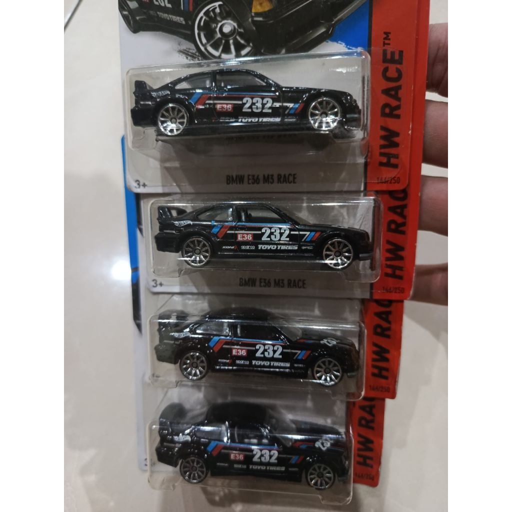 Hot Wheels BMW E36 M3 Black