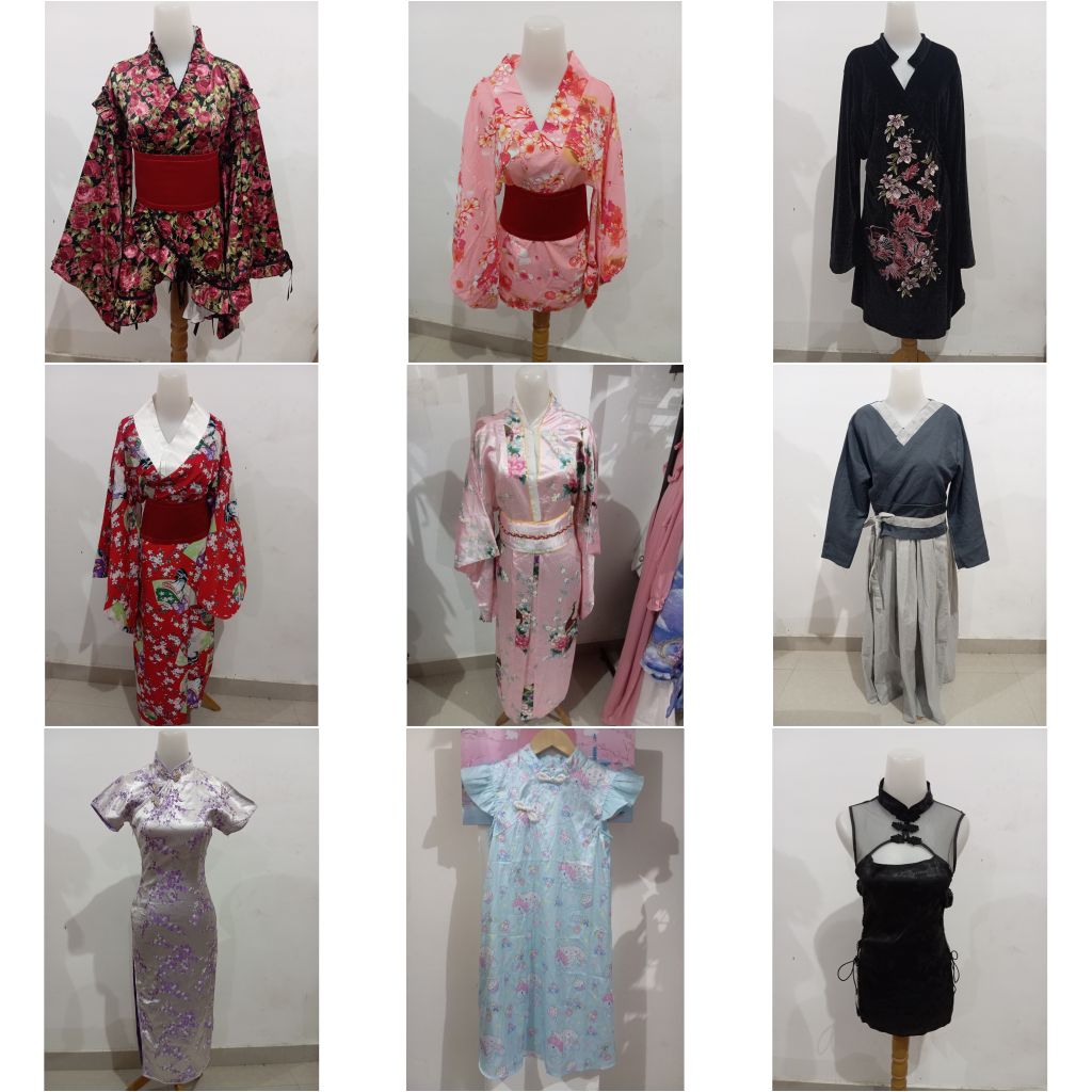 yukata kimono waloli cheongsam