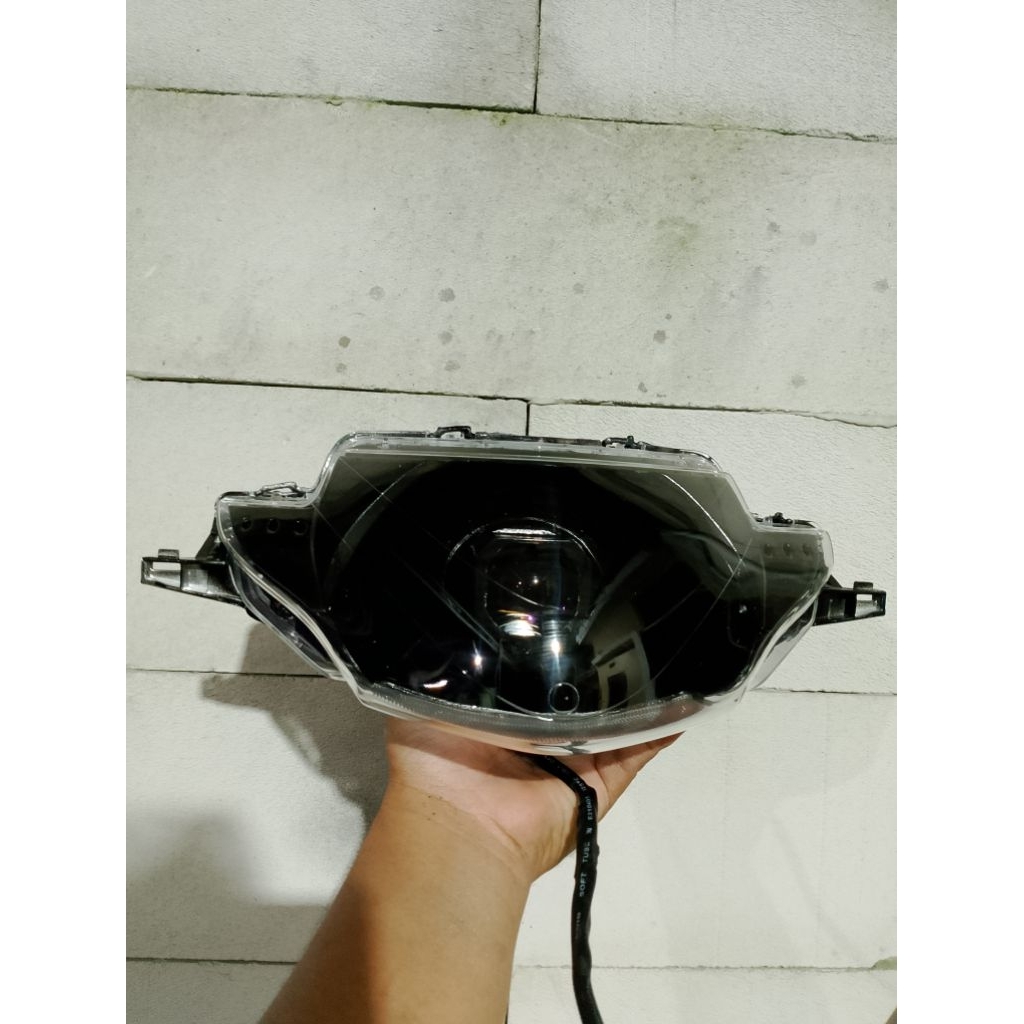 Supra x 125 old custom biled matrik 1.5 inc fulset dengan headlamp pnp Supra x125 old