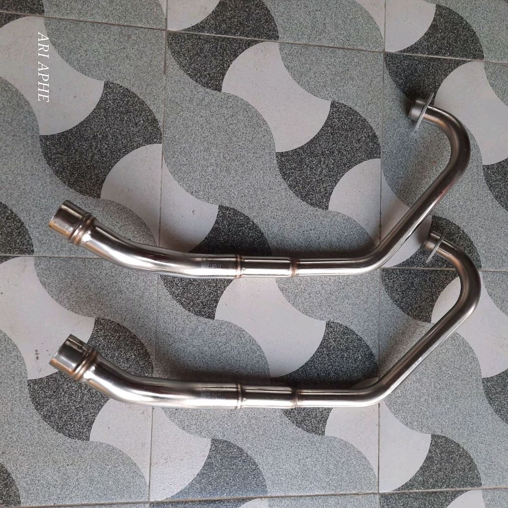 header pipa leher knalpot VYRUS by R9 original honda VERZA / CB150 VERZA