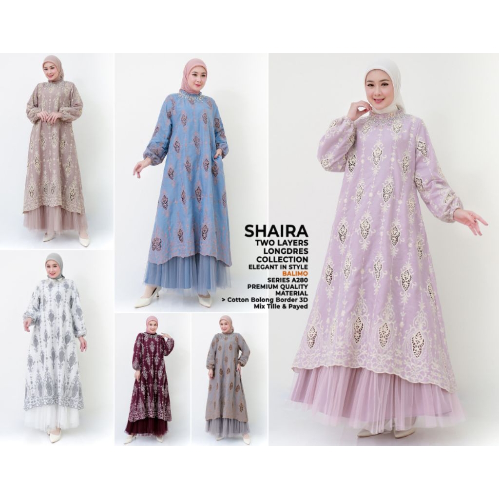 Gamis SHAIRA by BALIMO / Balimo Tutu Original