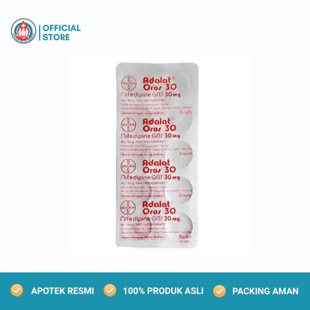 Ready terlaris dan original || vitamin adalat oros 30 mg