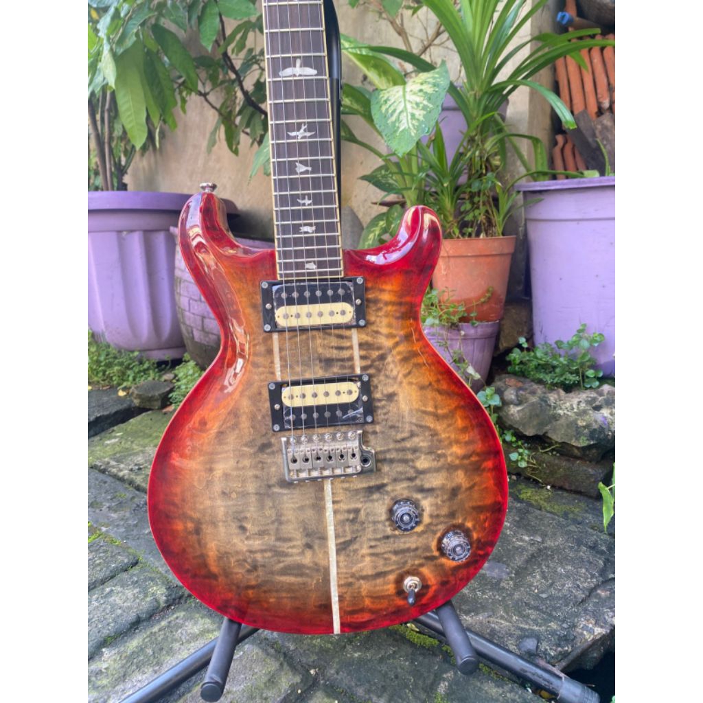Gitar PRS Santana model Custom High Quality 24 fret