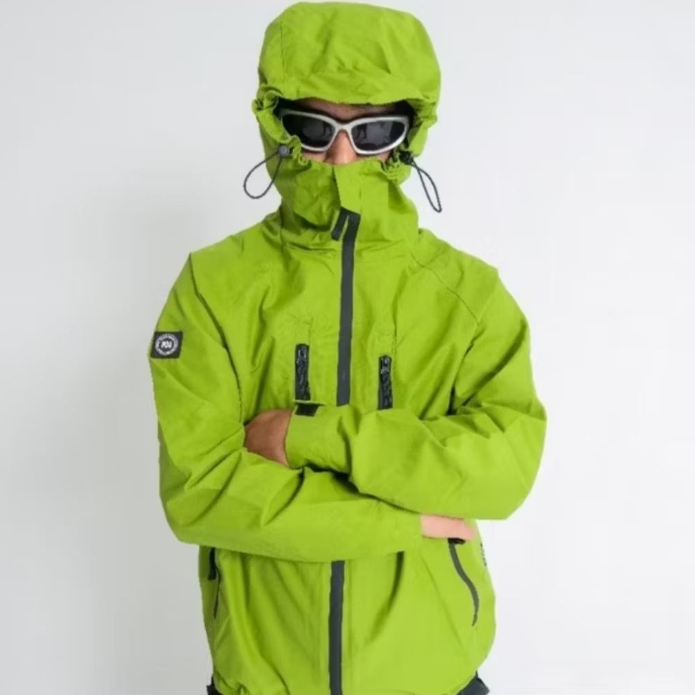 Troublemaker Gorpcore Jacket - Hurricane Green - Outdoor Jacket