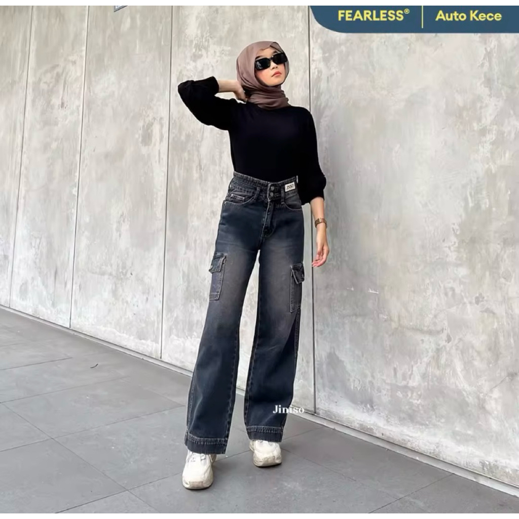 Jeans Jiniso Cargo