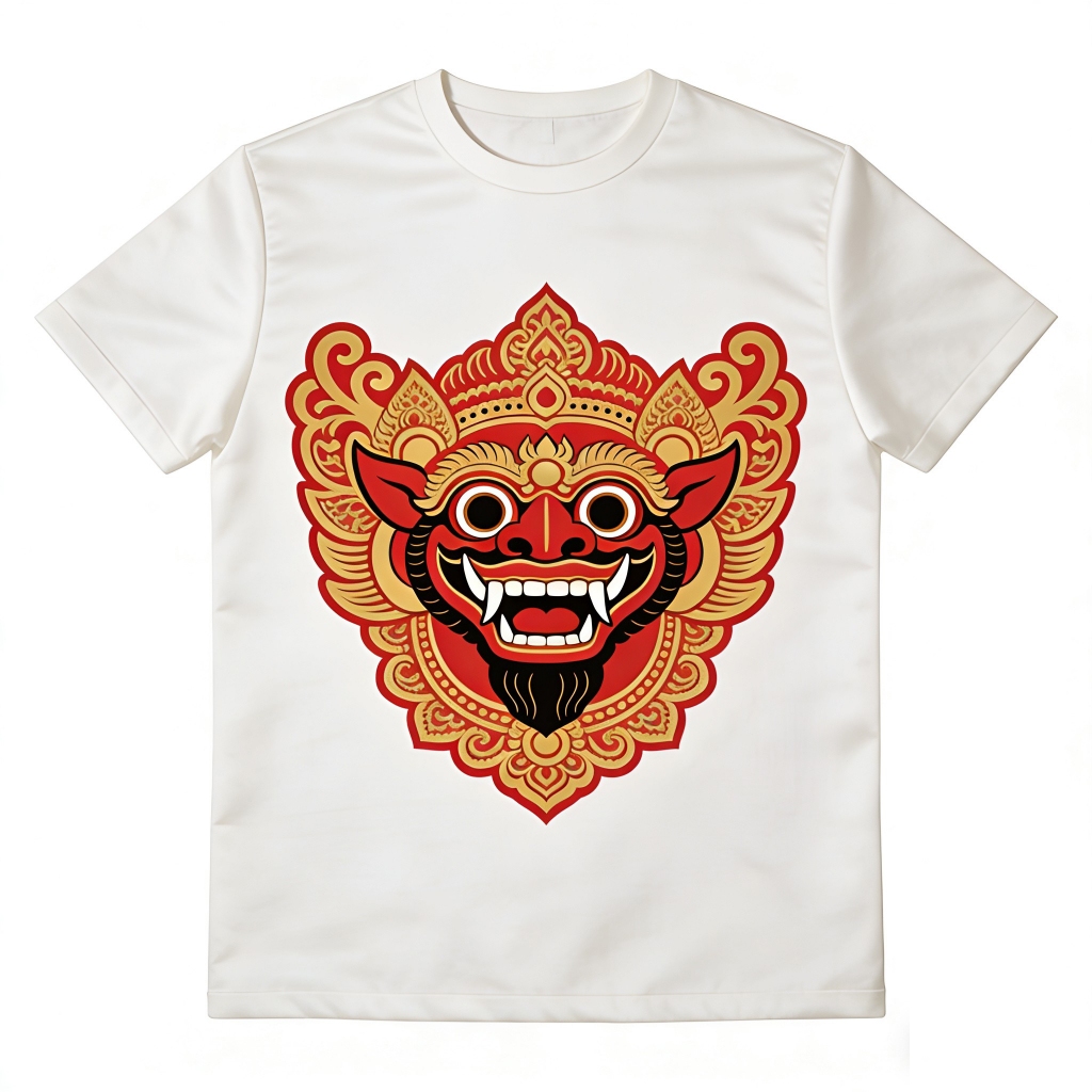 Kaos Barong Bali - Kaos Pria Wanita Budaya Indonesia Keren