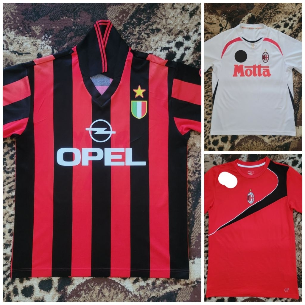 Jersey ac Milan retro opel motta