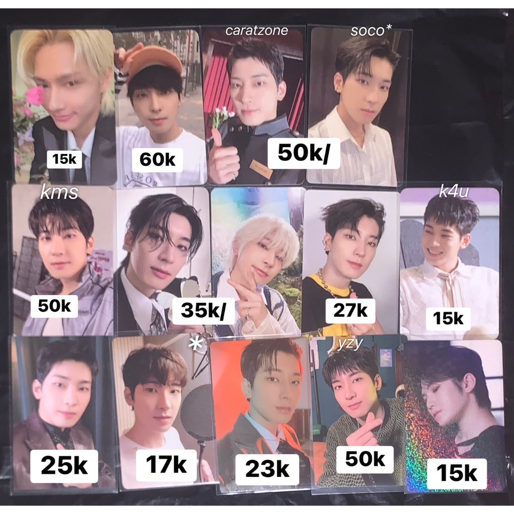 (UPDATE 23/3) OFFICIAL PC baca desc jun fml wonwoo boboiboy caratzone jempol soco jumatan jxw pob he