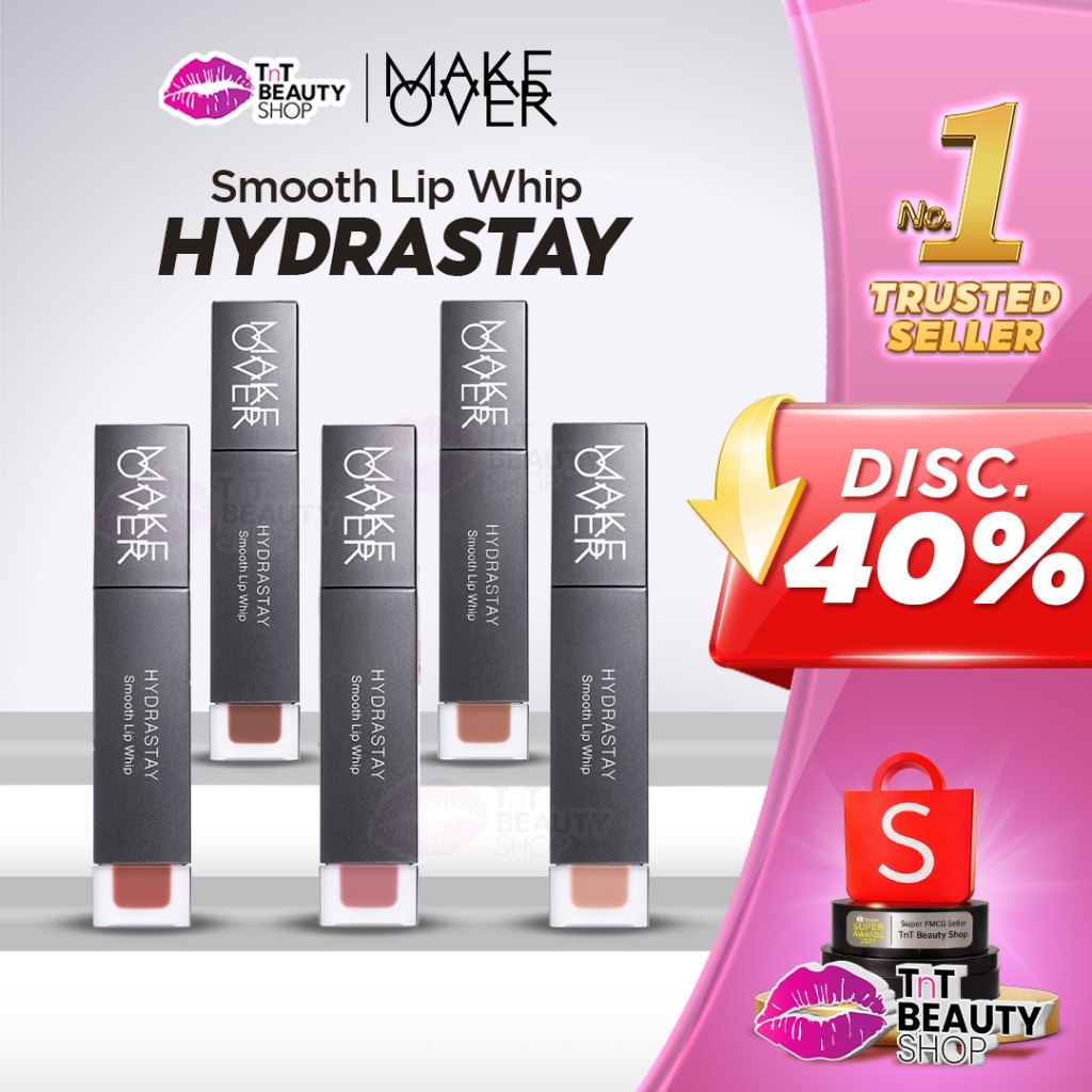 MAKE OVER Hydrastay Smooth Lip Whip 6.5 g - Lip Cream | TnT Beauty Shop