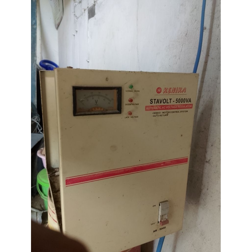 KENIKA STAVOLT AR 5000 VA BEKAS NORMAL