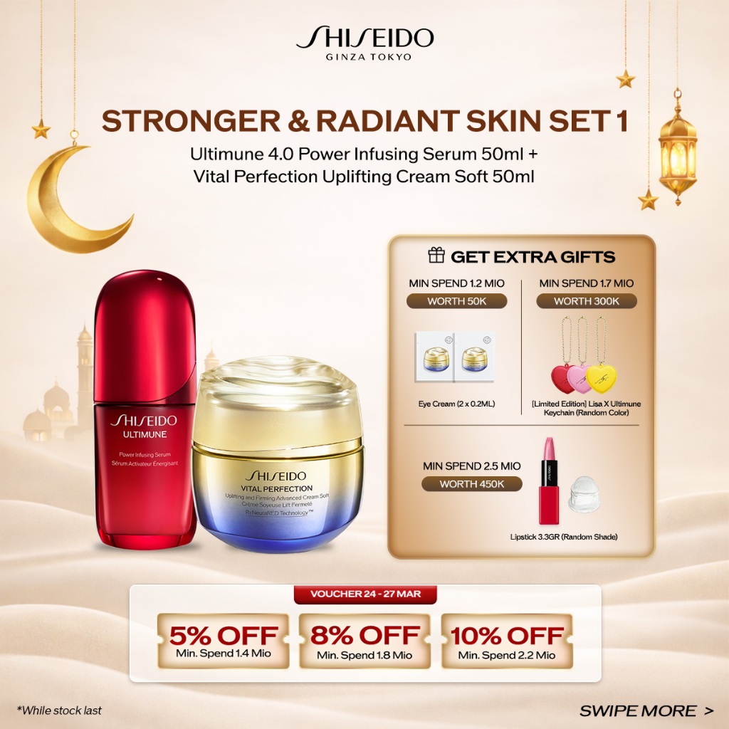 BUNDLE Shiseido New Ultimune Power Infusing Serum 4.0  50ml & Vital Perfection Uplifting and Firming