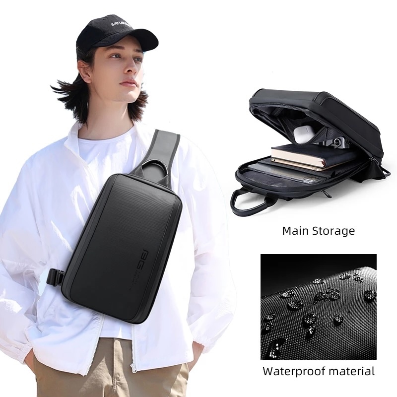 Bange Tas Selempang Pria Waist Bag Pria Sling Bag Pria BG2811 (SECOND)